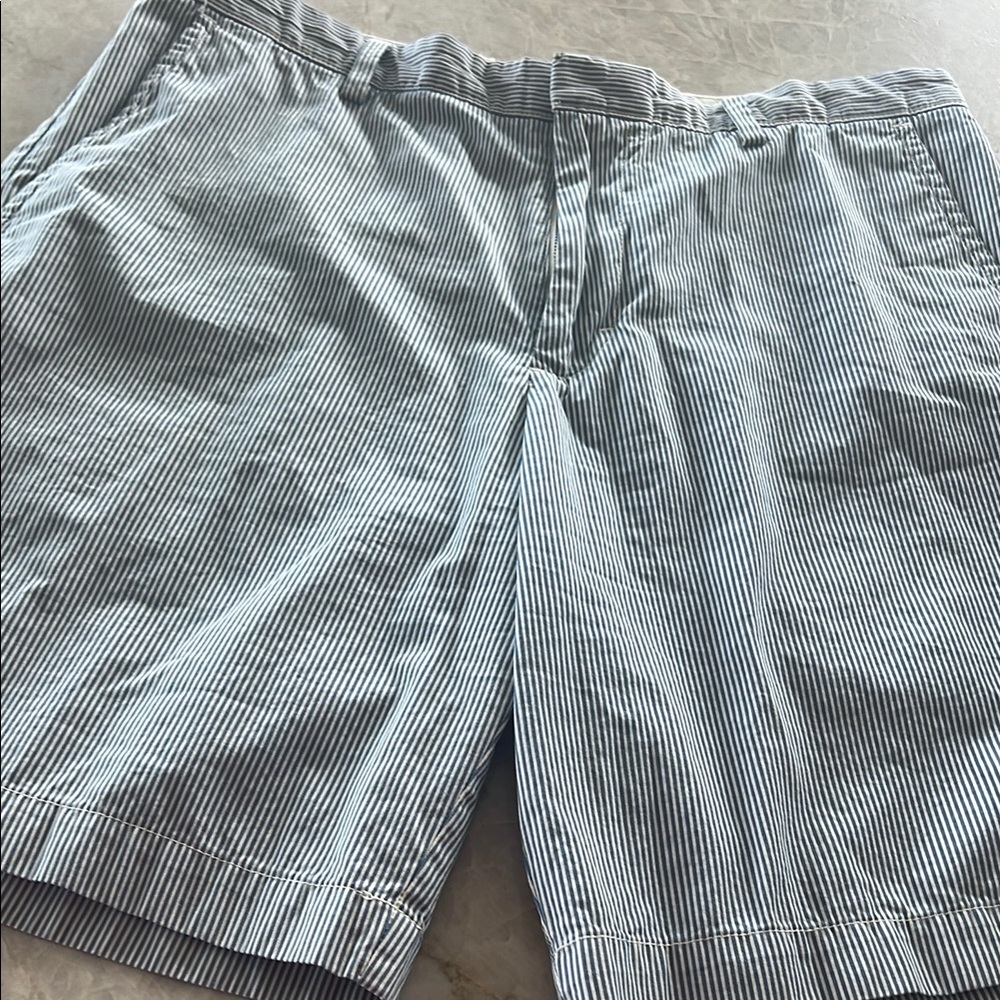 Banana Republic Striped Shorts Men’s 36 Country Club Preppy Casual